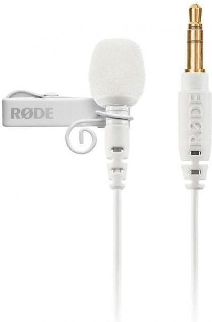 Rode  Lavalier GO white Kondensator Mikrofon Ansteck-Mikrofon zu Wireless GO 