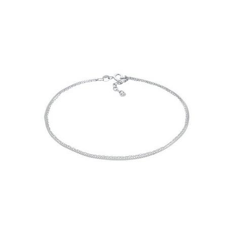 Elli  Fußschmuck Kordelkette Gliederkette Basic Layer 