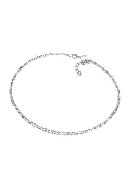 Elli  Fußschmuck Kordelkette Gliederkette Basic Layer 