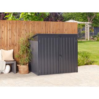 Beliani Remise à outils en Acier MOENA  