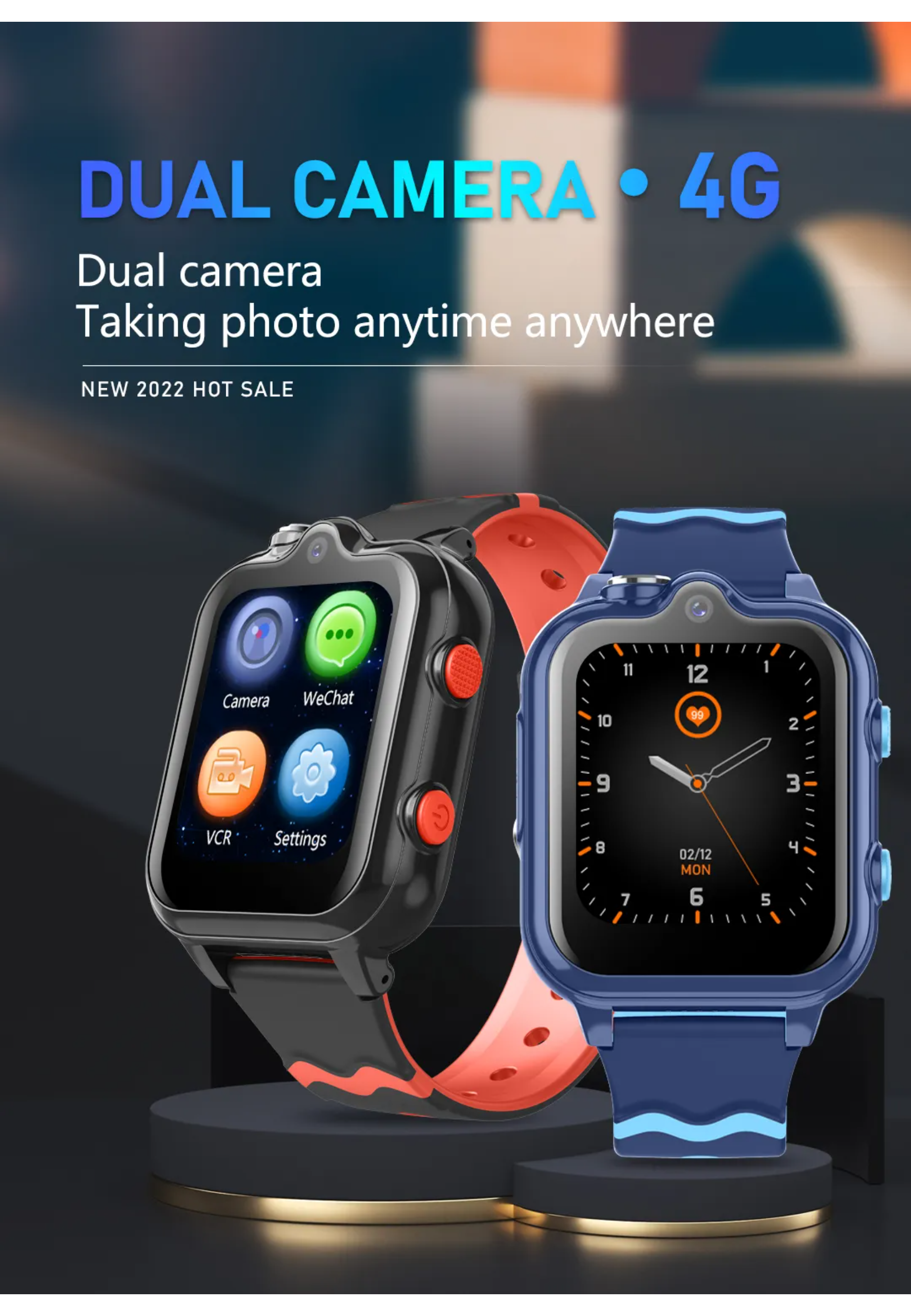 Valdus  Montre intelligente pour enfants D35 Valdus 