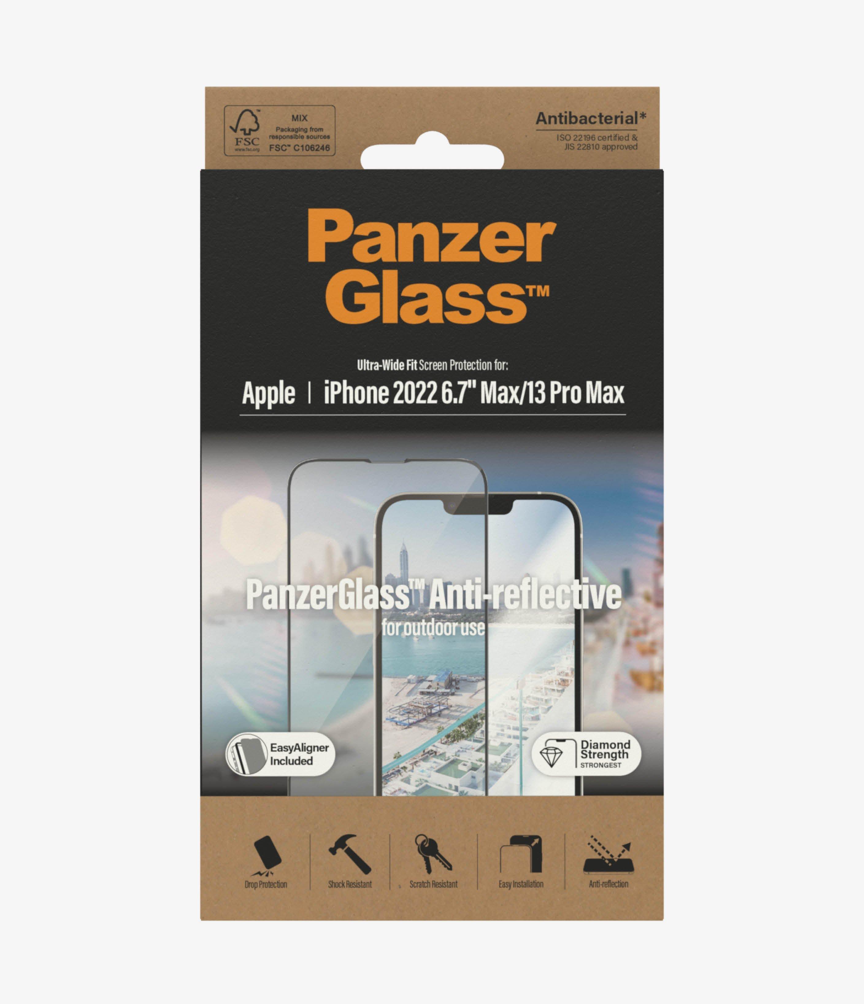 PanzerGlass  Ultra Wide Fit, Anti Reflective Klare Bildschirmschutzfolie  1 Stück(e) 