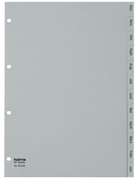 Image of Register Pp Grau A4 18.123.03 Dez.-jan. Unisex