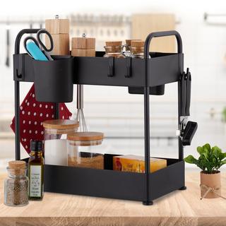 B2X Waschbeckenregal mit 2 Ablagen  