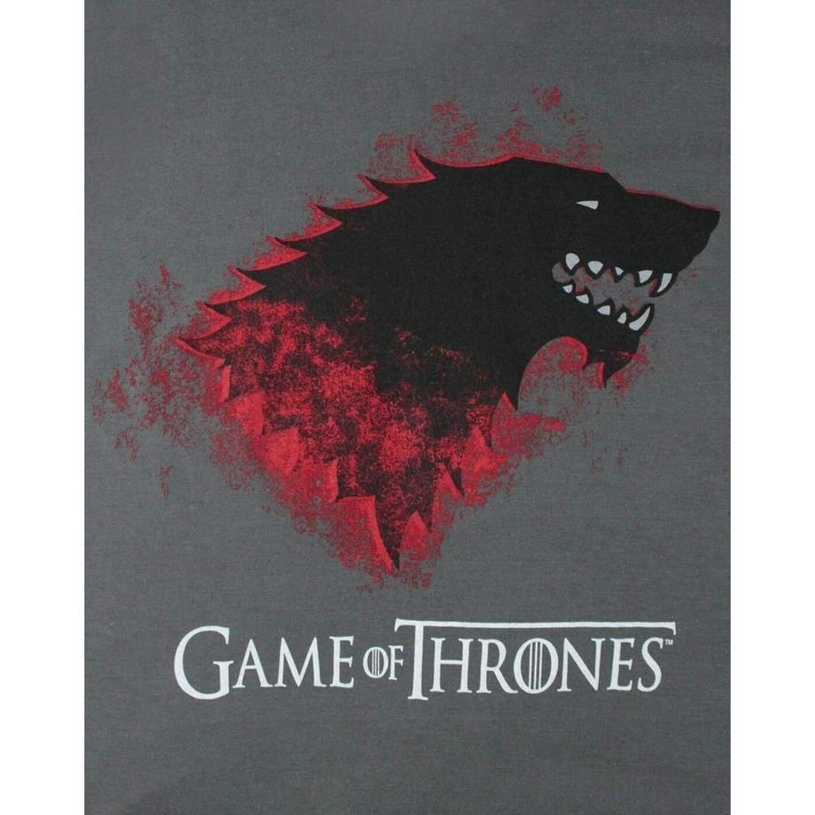 Game of Thrones Game of Thrones Direwolf Regular Fit T-Shirt  