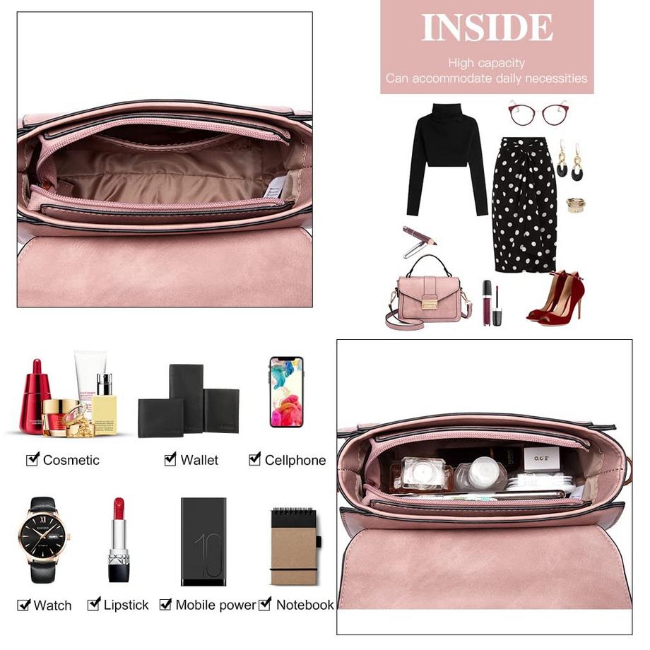 Only-bags.store Petit Sac à Bandoulière Sac à Poignée Supérieure  