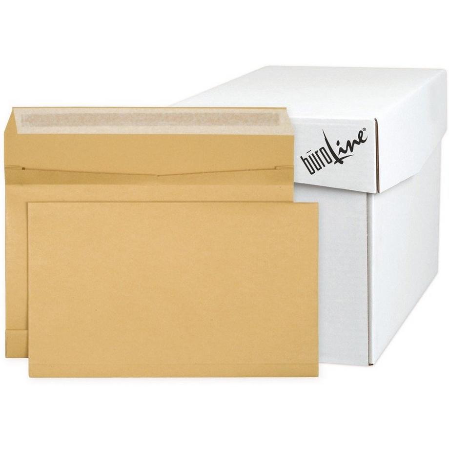 BÜROLINE BÜROLINE Akten Couvert B4 Aktencouvert braun 250 Stück  