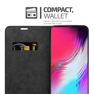 Cadorabo  Hülle für Samsung Galaxy S10 5G Magnetverschluss, Kartenfach 