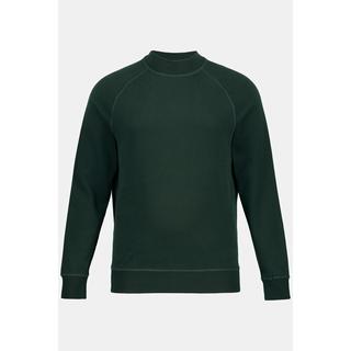 JP1880  Sweat-shirt collection Homewear, col cheminée, manches raglan 