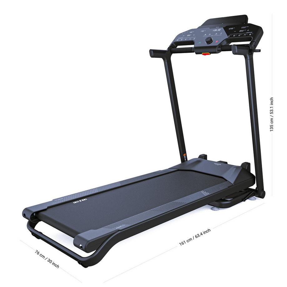 DOMYOS  Tapis roulant connected compatto pieghevole con inclinazione 