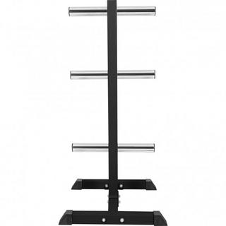 Gorilla Sports  RACK DE RANGEMENT POUR POIDS DISQUES 50/51 MM | MUSCULATION | COULEUR NOIR OU BL 