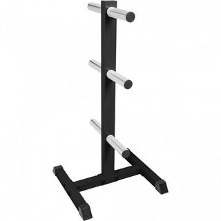 Gorilla Sports  RACK DE RANGEMENT POUR POIDS DISQUES 50/51 MM | MUSCULATION | COULEUR NOIR OU BL 