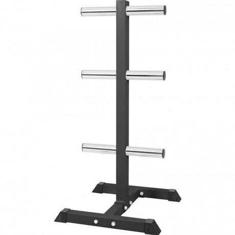 Gorilla Sports  RACK DE RANGEMENT POUR POIDS DISQUES 50/51 MM | MUSCULATION | COULEUR NOIR OU BL 