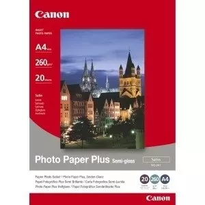 CANON Photo Paper Semi-gloss 10x15cm SG2014x6 InkJet, 260g 5 Blatt