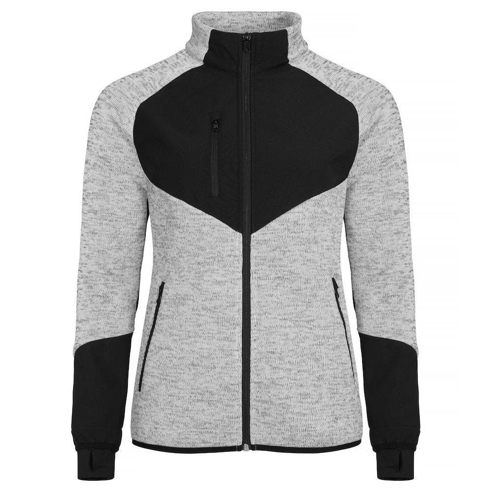 Image of Haines Fleecejacke Damen Grau XL
