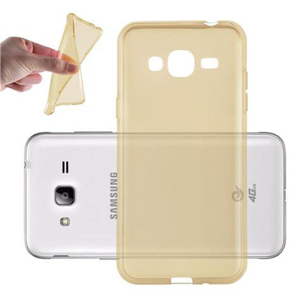 Cadorabo  Housse compatible avec Samsung Galaxy J3 2016 - Coque de protection en silicone TPU flexible 