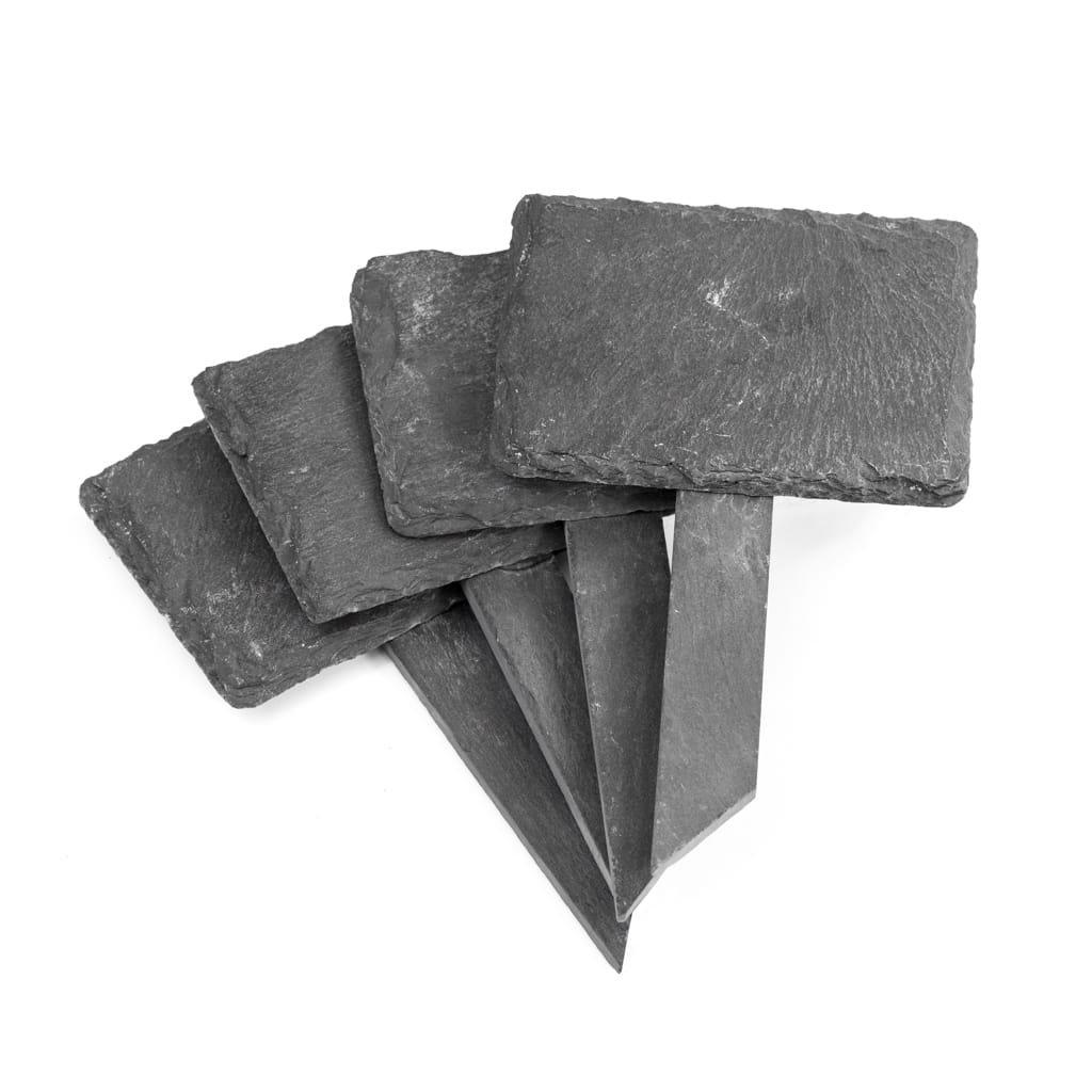 Image of 4 Stk. Schiefer Pflanzstecker Schilder SIGN 4 Stk. Schiefer Pflanzstecker Schilder SIGN