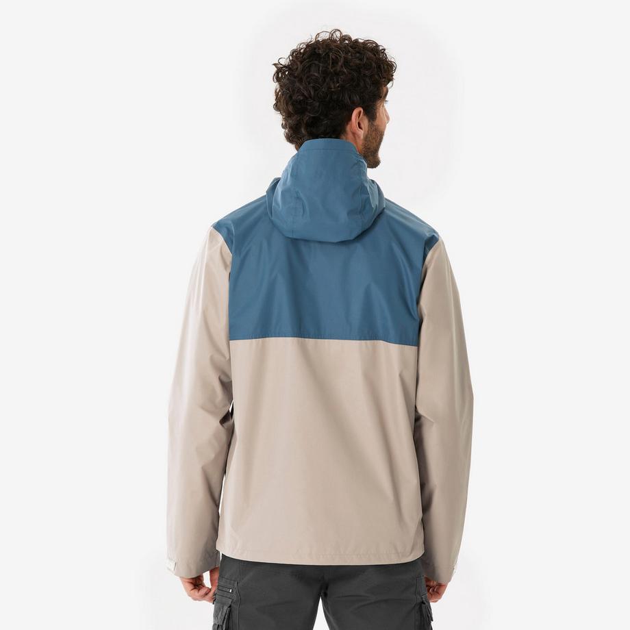 QUECHUA NH500 Imper Giacca da Trekking Impermeabile Uomo  
