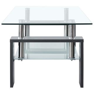 VidaXL Table basse verre  