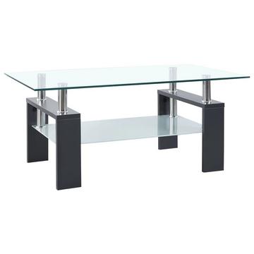 Table basse verre