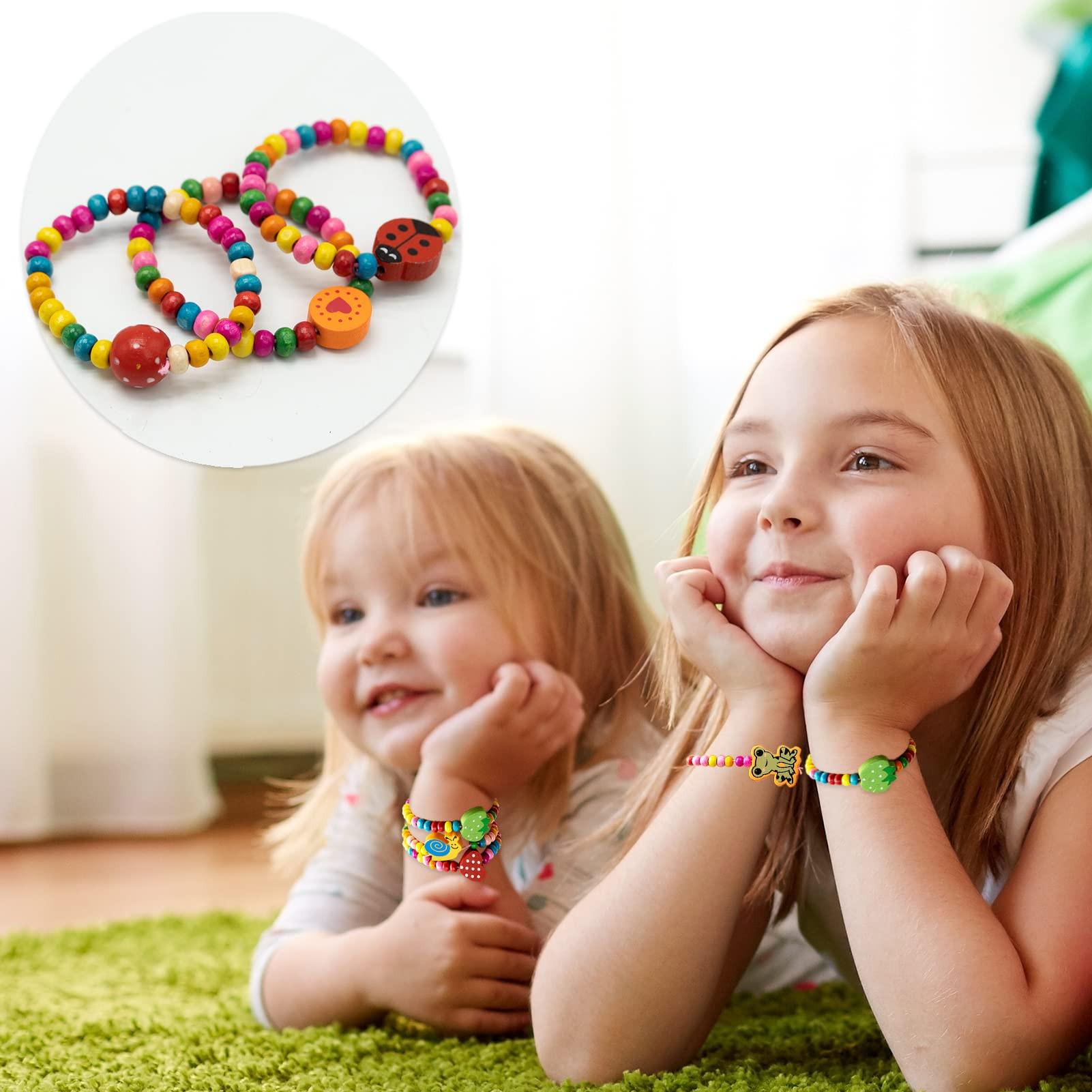 Activity-board  Bracelet Bracelets colorés enfants en bois 