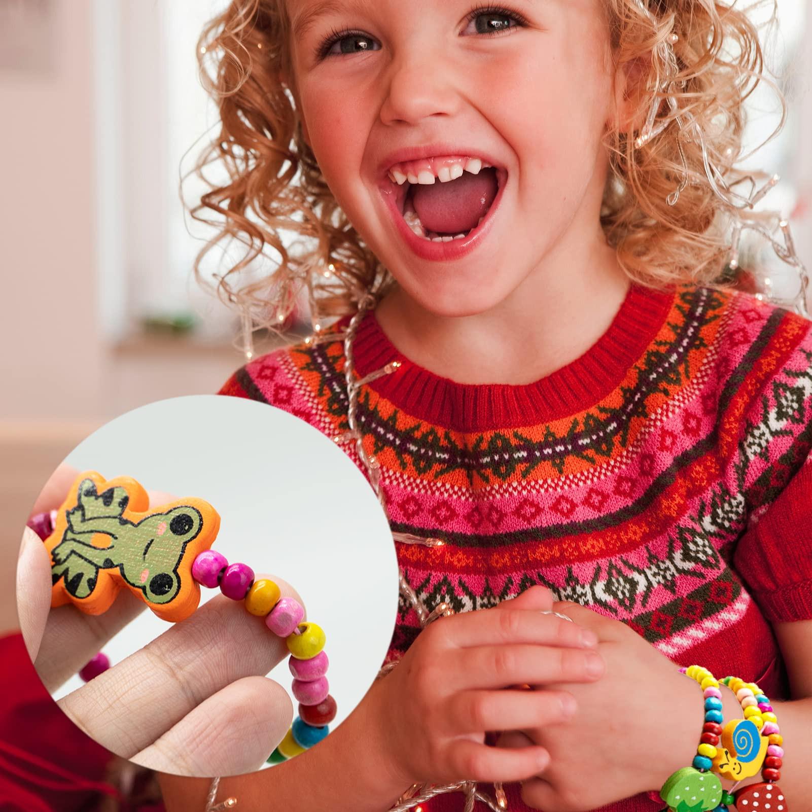 Activity-board  Bracelet Bracelets colorés enfants en bois 