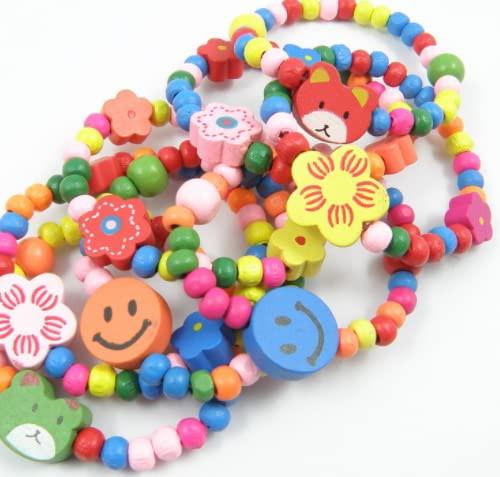 Activity-board  Bracelet Bracelets colorés enfants en bois 