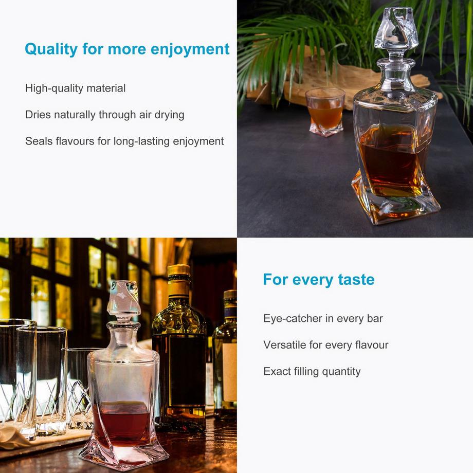 Intirilife Carafe à whisky  