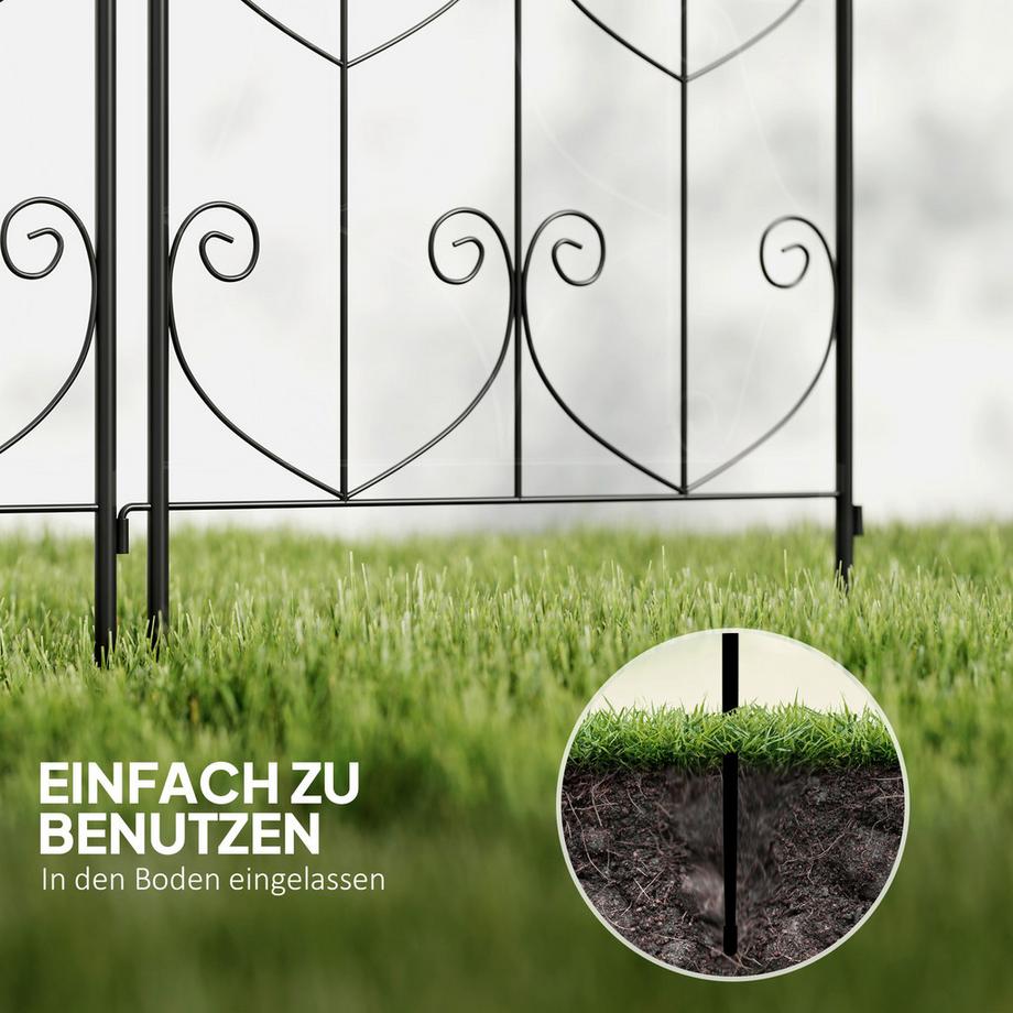 Outsunny Treillis pour plantes grimpantes  