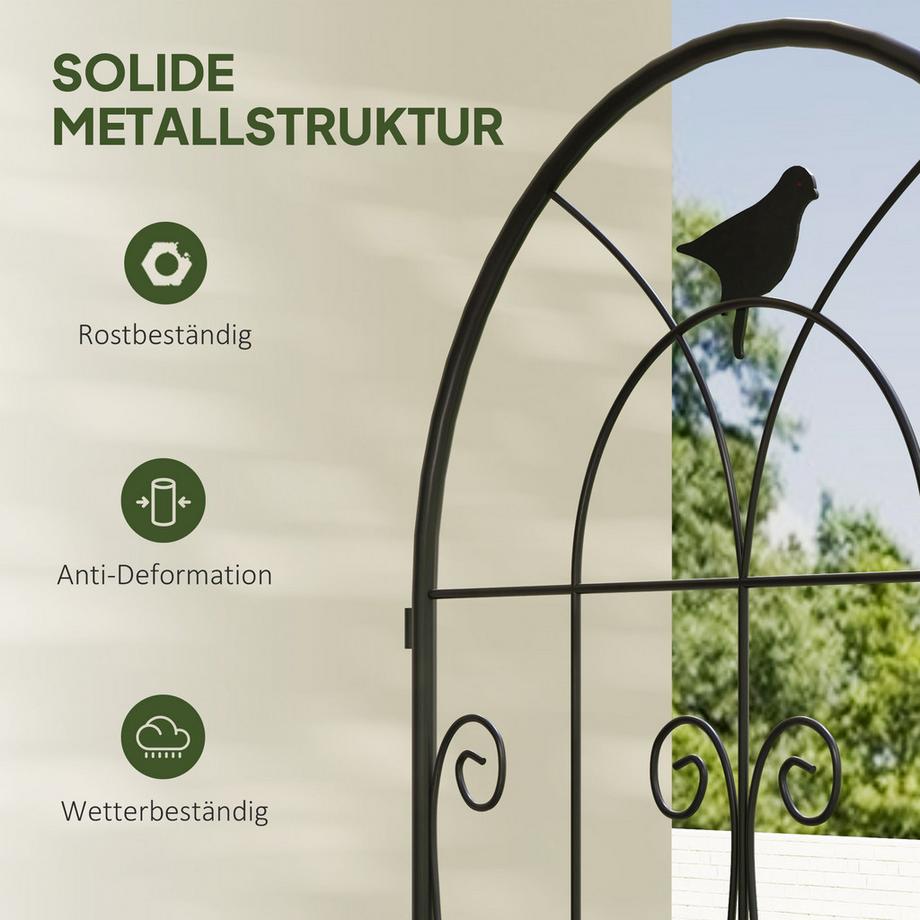 Outsunny Treillis pour plantes grimpantes  