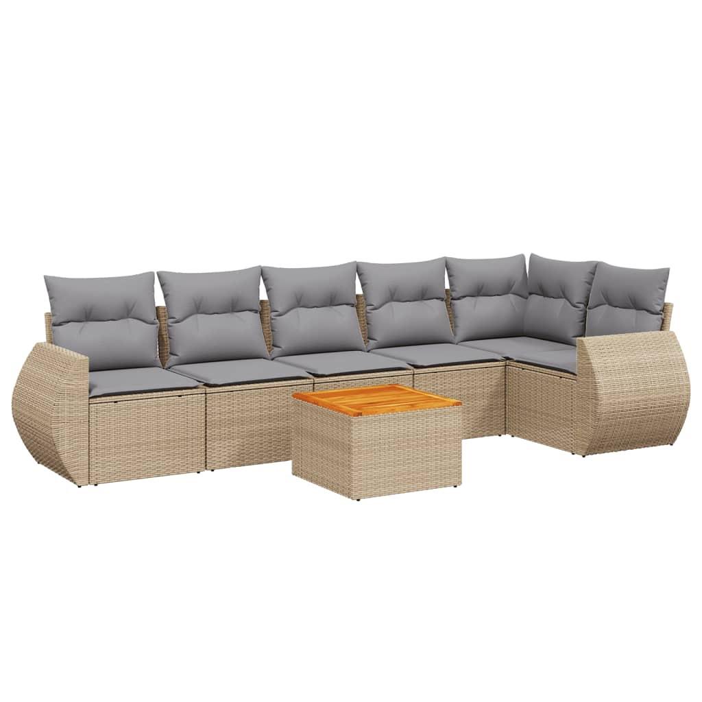 VidaXL Garten sofagarnitur poly-rattan  