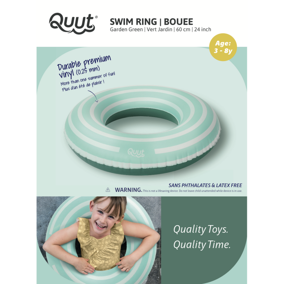 Quut  Swim rings, Medium Garden green 60cm, Quut 