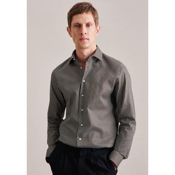 Chemise Business Shaped Fit Manche longue Imprimé