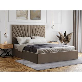 Vente-unique Letto con contenitore Velluto RILIODA  