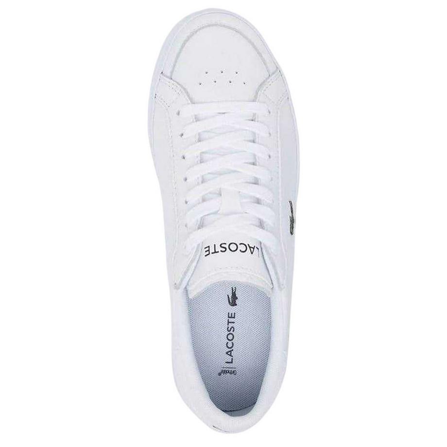 LACOSTE Lineset Leder Sneaker Flach  