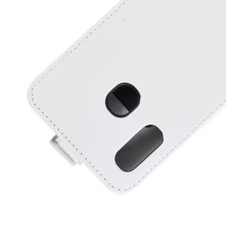 Cover-Discount  Galaxy A20e- Klassisches Leder Flip Case Vertikal 