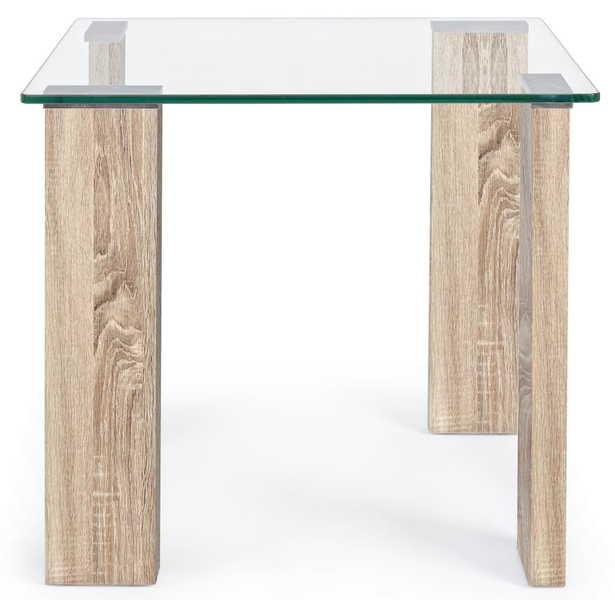 mutoni Table d'appoint New Arley Natural 55x55  