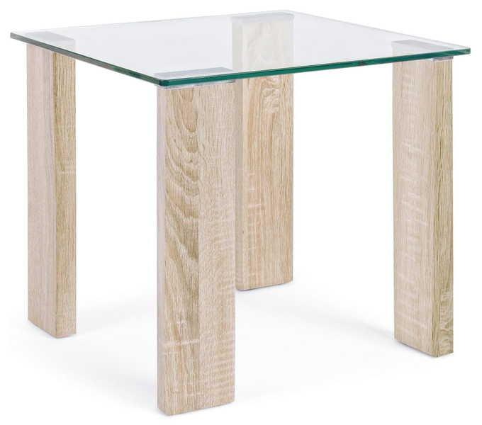 mutoni Table d'appoint New Arley Natural 55x55  