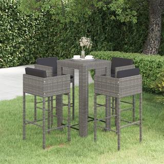 VidaXL Garten-bar-set poly-rattan  