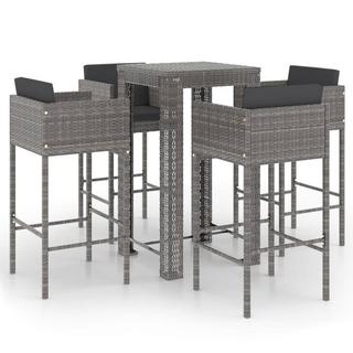 VidaXL Garten-bar-set poly-rattan  