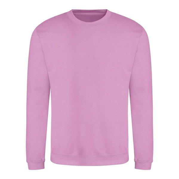 Image of Just Hoods Sweatshirt Mit Rundhalsausschnitt Damen Lavendel XS