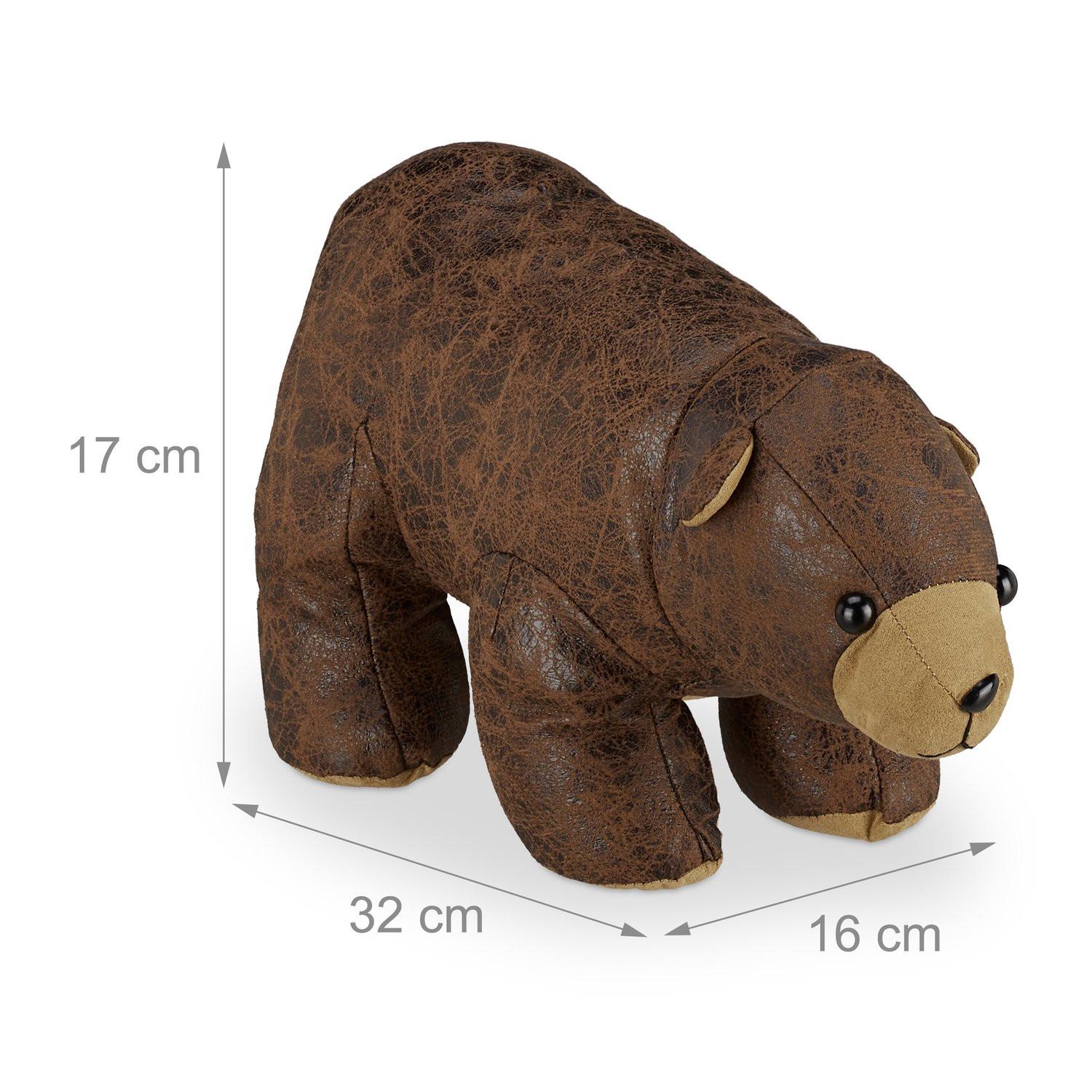 Northix Türstopper mit Bär  