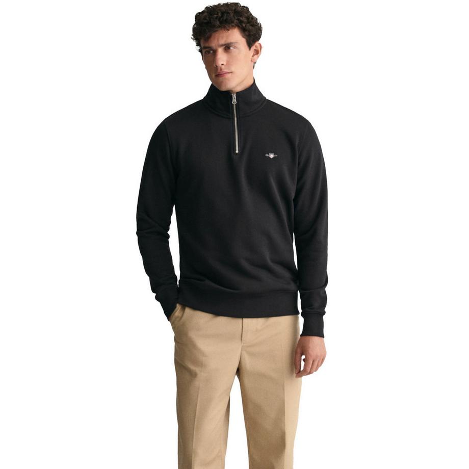 GANT Regular Shield Half Zip Sweatshirt  