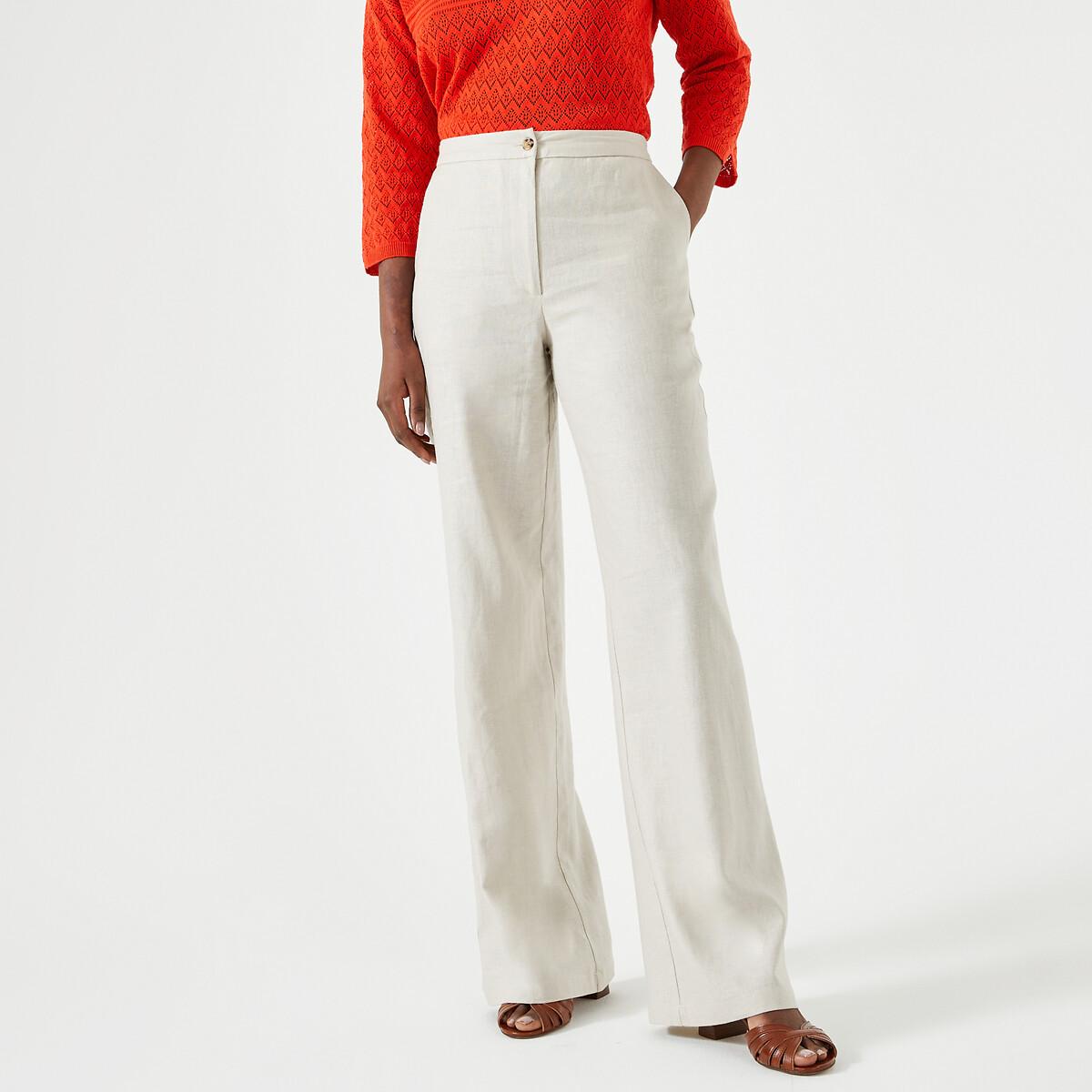 Image of Weite Hose Damen Beige 50