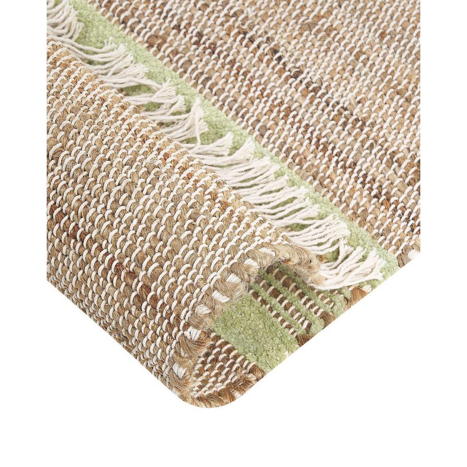 Beliani Tappeto en Iuta Boho TALPUR  