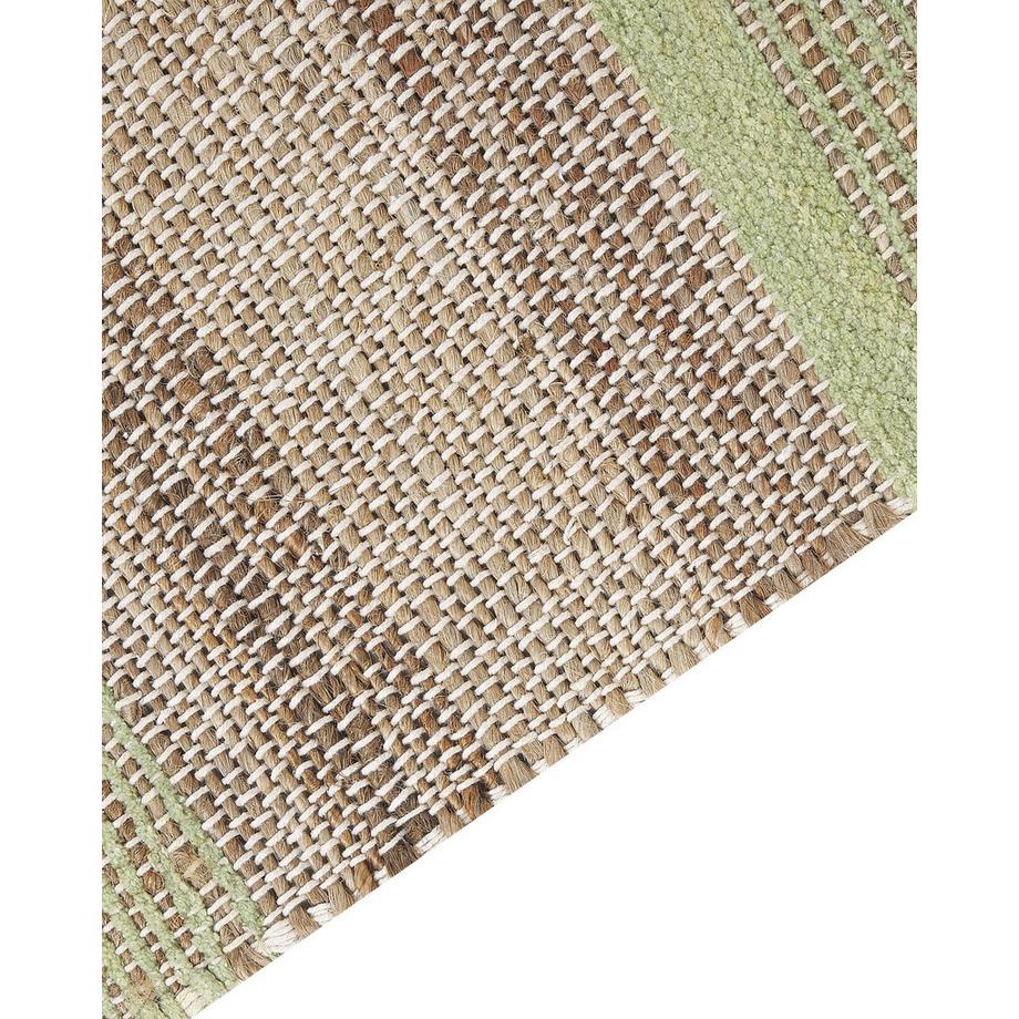 Beliani Tappeto en Iuta Boho TALPUR  