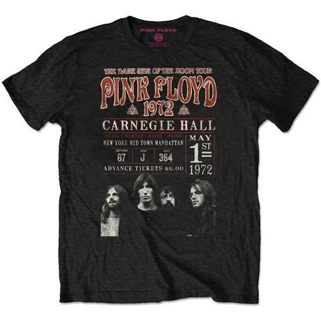 Pink Floyd  Carnegie Hall´ 72 TShirt 