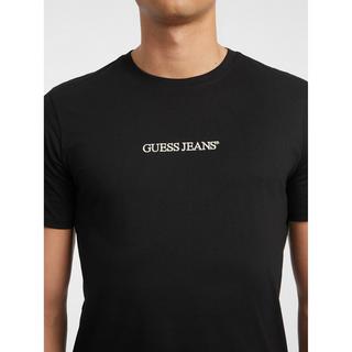 GUESS Slim Fit T-Shirt mit gesticktem Logo  