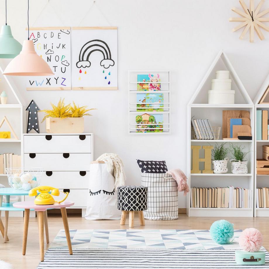 Northix Kinderbücherregal, 3 Regale  