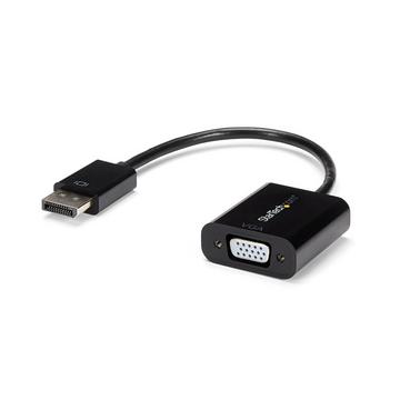 StarTech.com Adattatore DisplayPort VGA - Convertitore attivo da DP a VGA - Video 1080p - Cavo monitor DP/DP++ a VGA - Adattatore da DP a VGA - Dongle da digitale ad analogico - DP 1.2 a VGA